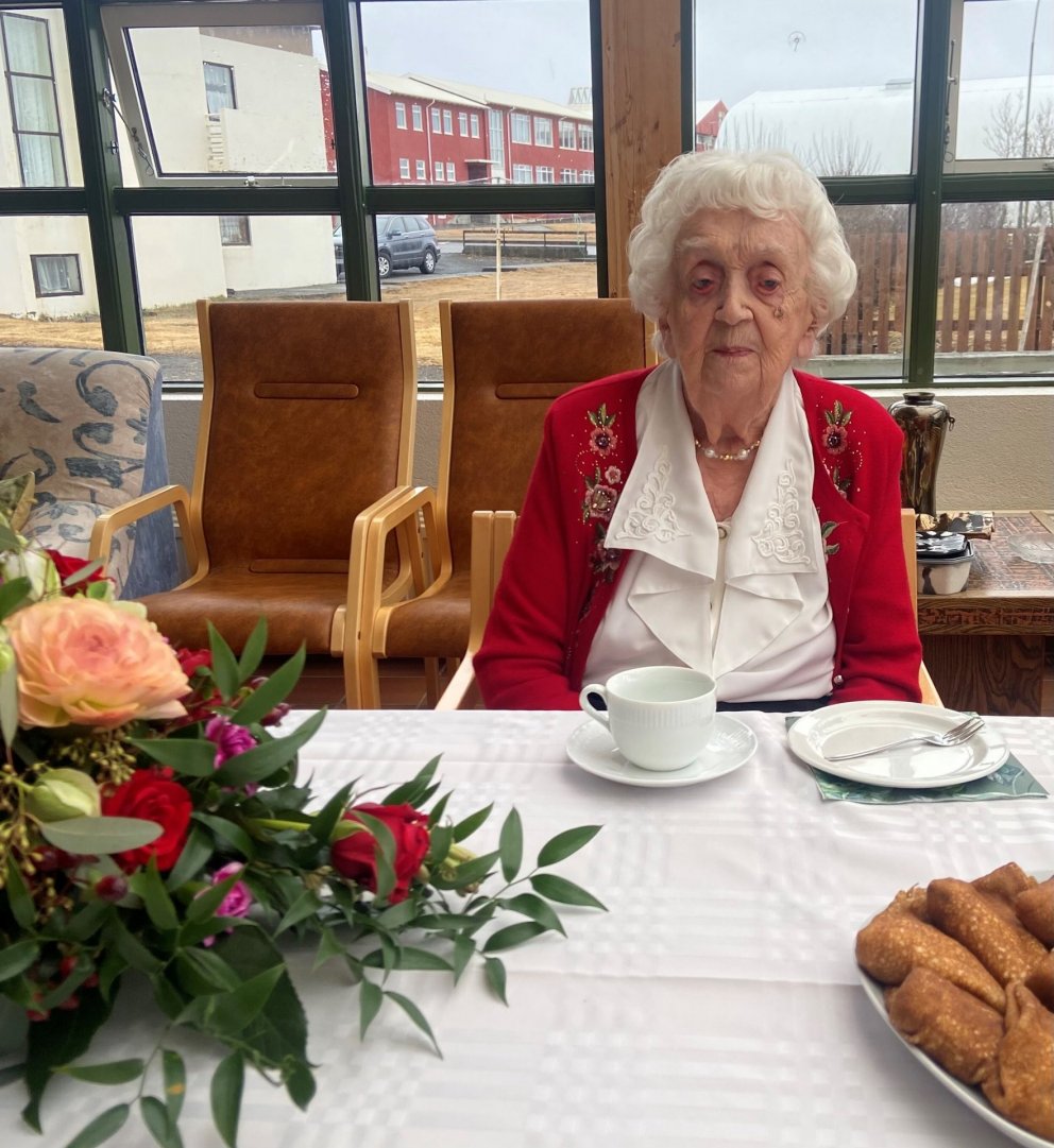 Afmælisbarnið Gýja Finnsdóttir