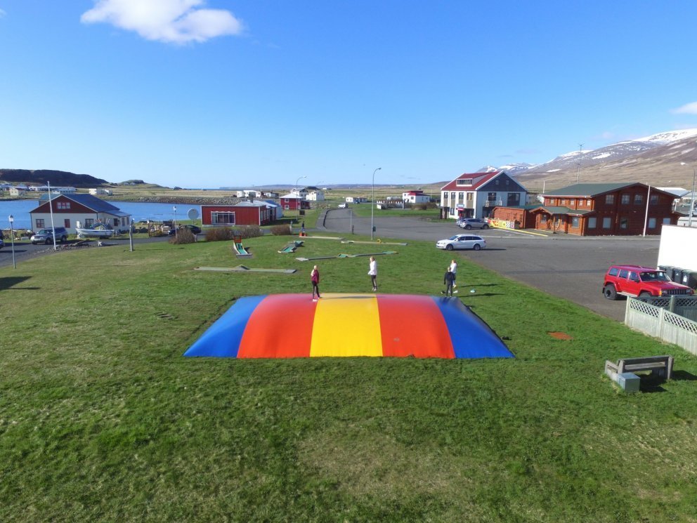 Ærslabelgur kominn í vetrardvala