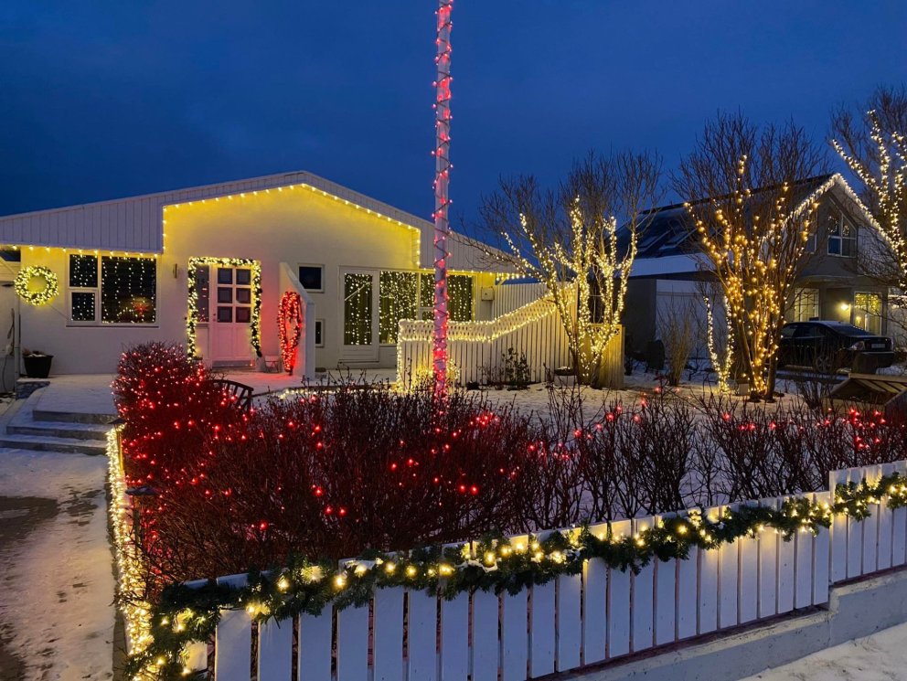 Jólalegasta húsið og jólalegasta gatan