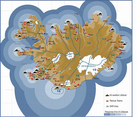 Björgunarskip Strandar