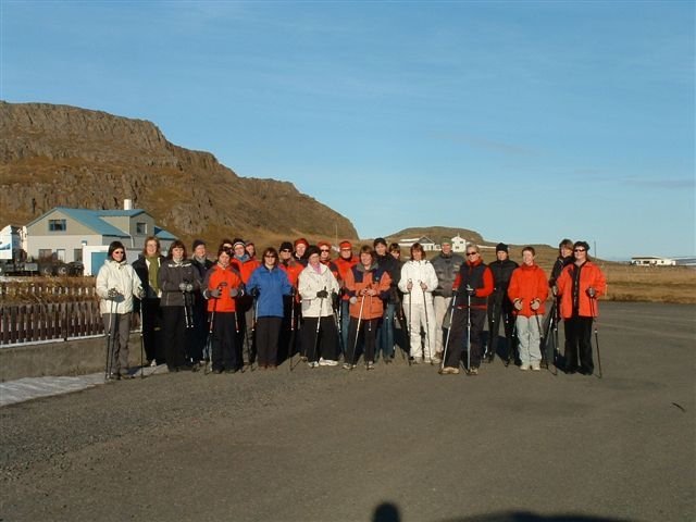 Líkami og sál í stafagöngu.