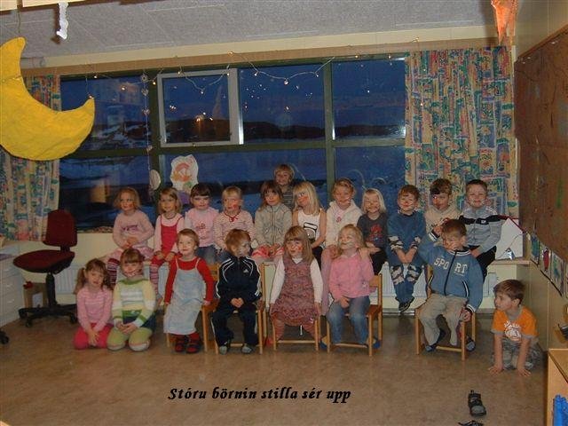 Líf og fjör á leikskólanum Barnabóli