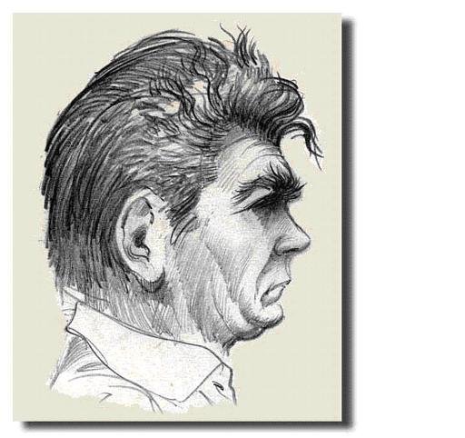 Sýning á teikningum(skopteikningum)