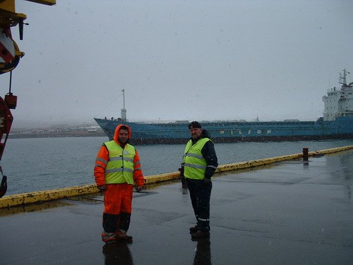 Wilson Mango í Skagastandarhöfn