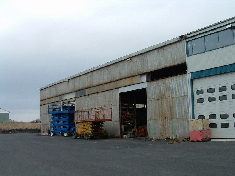 Ný klæðning á Hafnarlóð 6