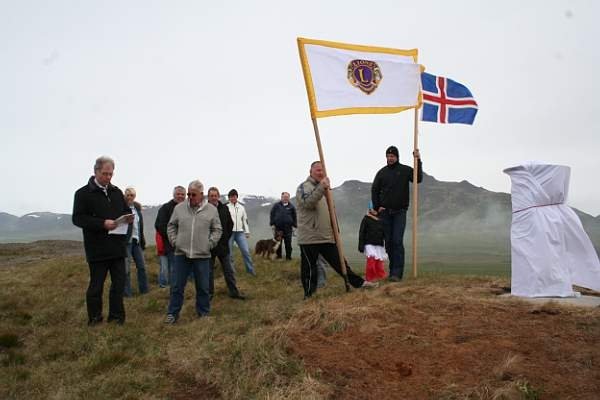 Vígsla hringsjár á Skagaströnd.