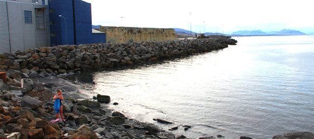 Sjósund á Skagaströnd