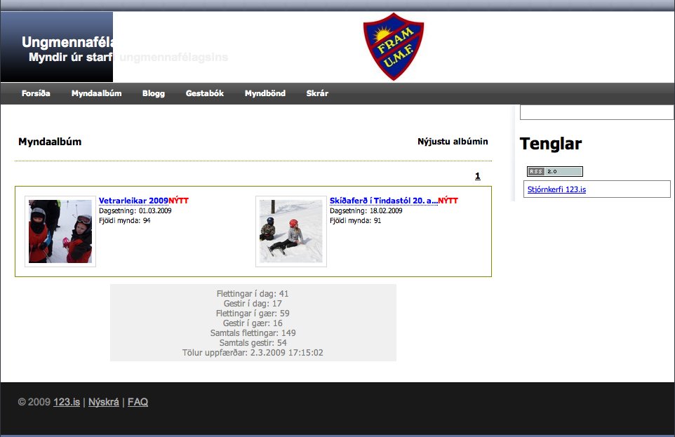 Ný heimasíða UMF Fram