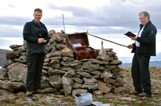 Kistill Þórdísar er kominn upp á Borgarhausinn