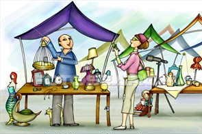 Flóamarkaður í Djásnum og dúlleríum á laugardaginn