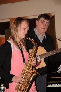 Hæfileikamiklir ungir tónlistarmenn á Skagaströnd