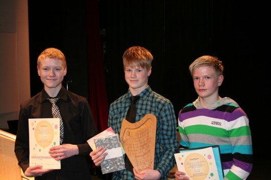 Egill Örn sigrar í framsagnarkeppni grunnskóla A-Hún