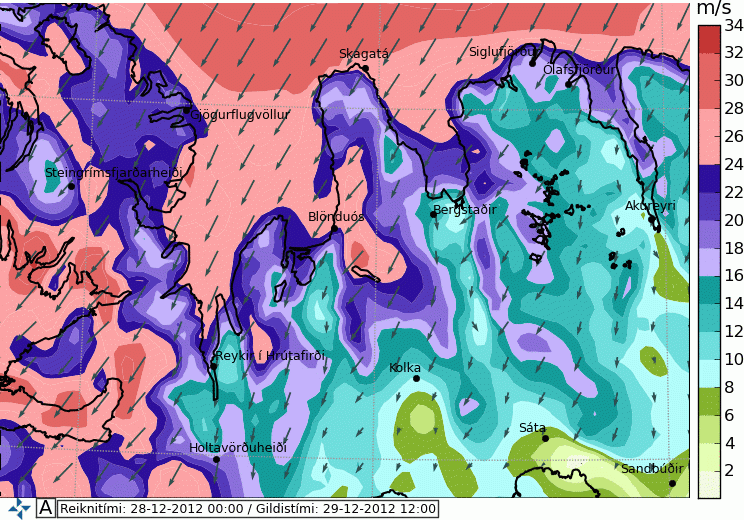 Auglýsing um snjómokstur 29.-30. des