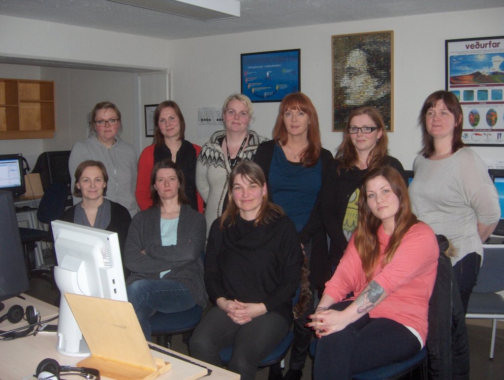 Vinnustofa um notkun upplýsingatækni í kennslu.