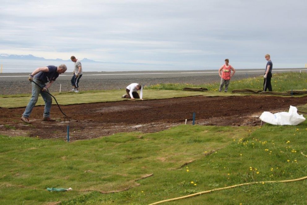 Töluverðar framkvæmdir hjá Golfklúbbi Skagastrandar