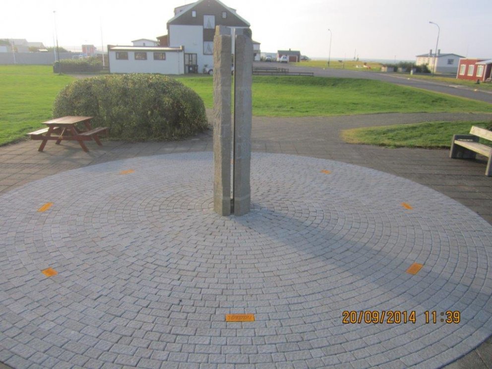 Vígsla listaverksins Sólúrs