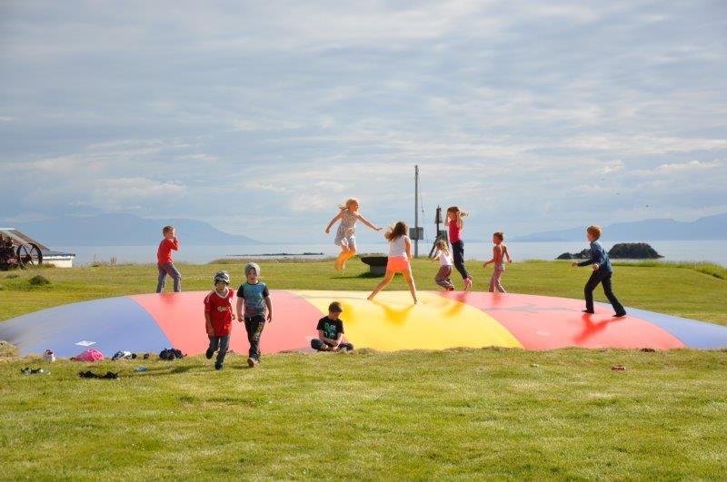 Ærslabelgur kominn á Skagaströnd