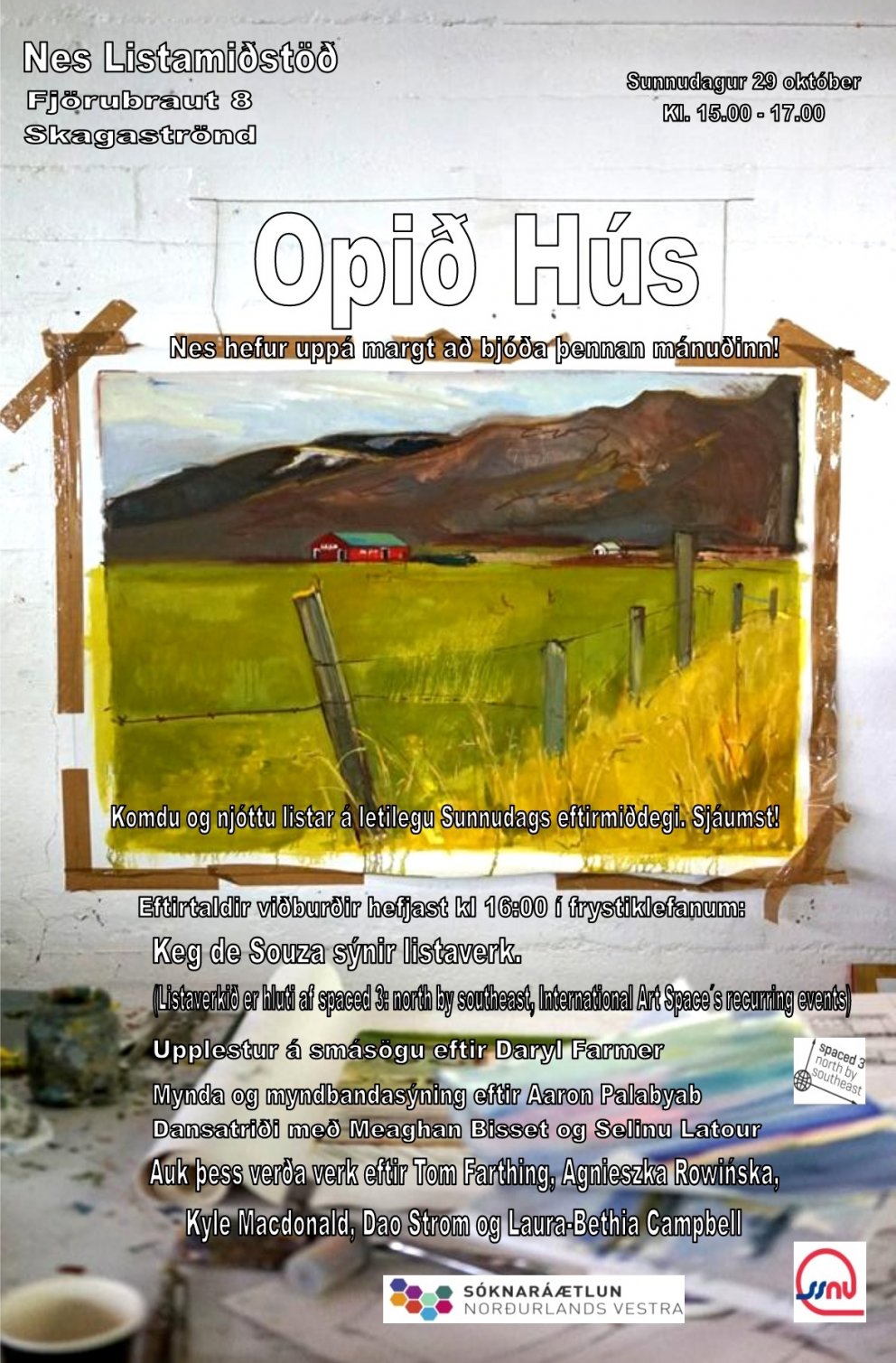 Opið hús hjá Nes Listamiðstöð