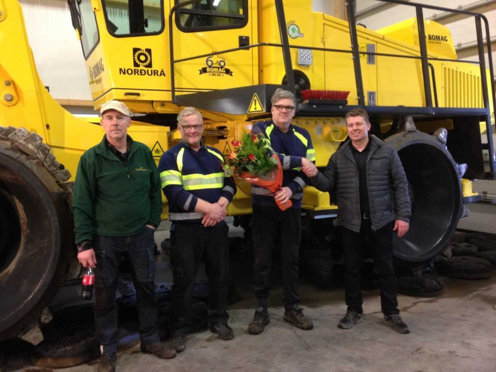 Nýr sorptroðari í Stekkjarvík