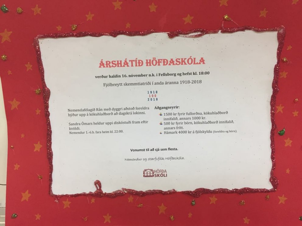 Árshátíð Höfðaskóla