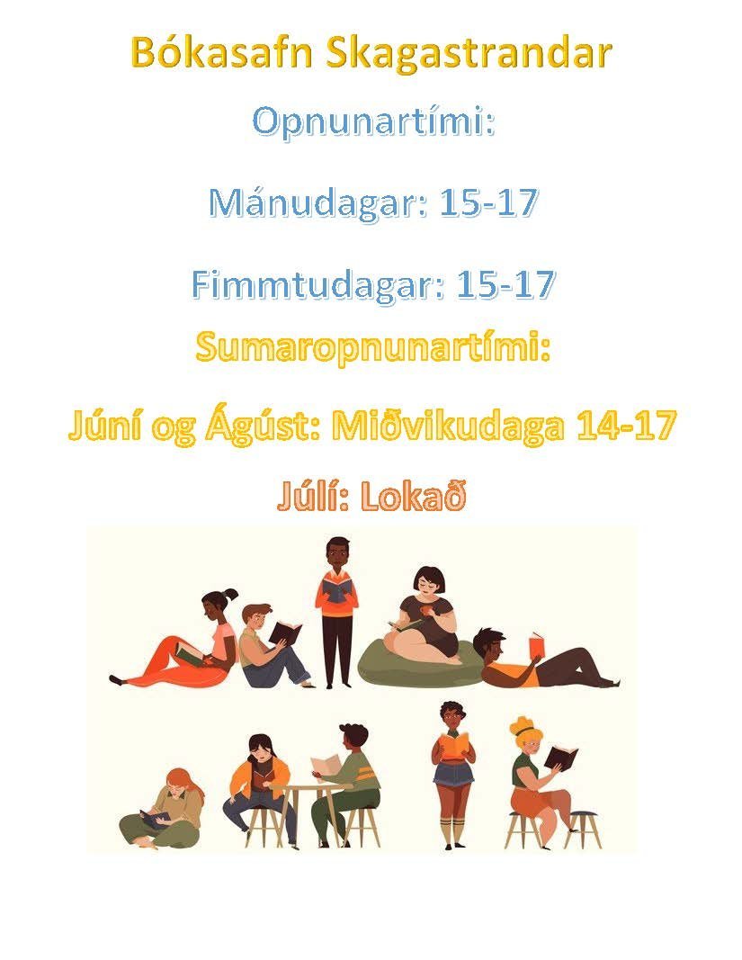 Bókasafn - sumaropnun