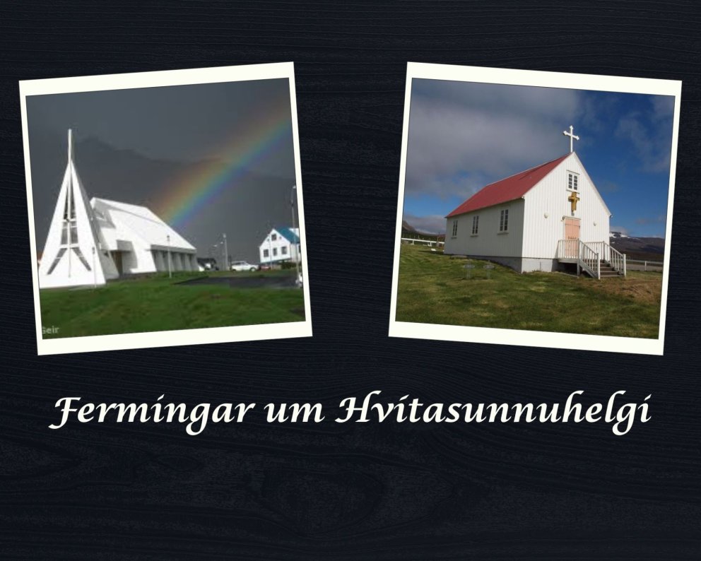 Fermingar um Hvítasunnuhelgi
