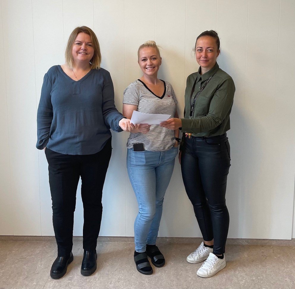 Hér sjást Þórdís Hauksdóttir fræðslustjóri, Ester Ingvarsdóttir sálfræðingur og Sara Lind Kristjánsd…