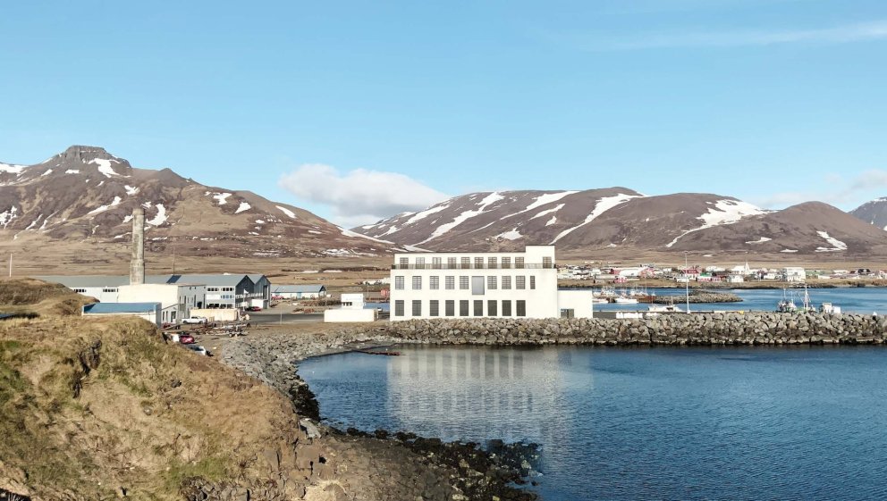 Frumdrög að útliti Herring Hotel unnin af ESJA Architecture