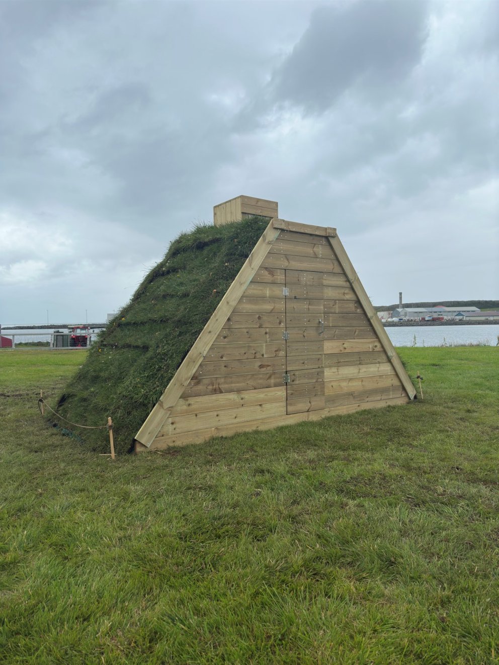 Listaverk við Hólanesveg opnað á morgun klukkan 15:00