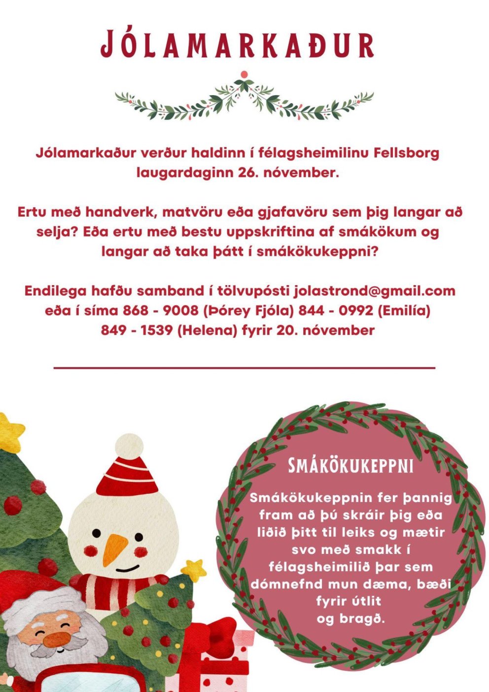 Jólamarkaður Fellsborg