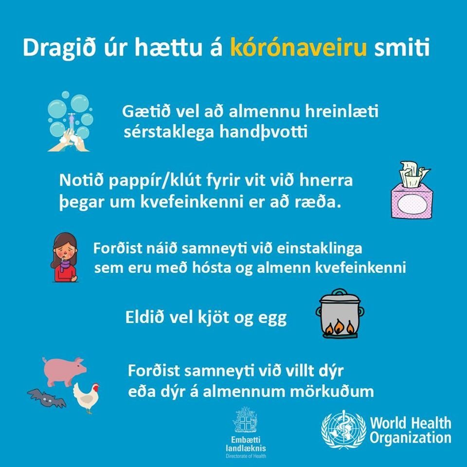 Mynd fengin að láni frá fb-síðu Embættis landlæknis