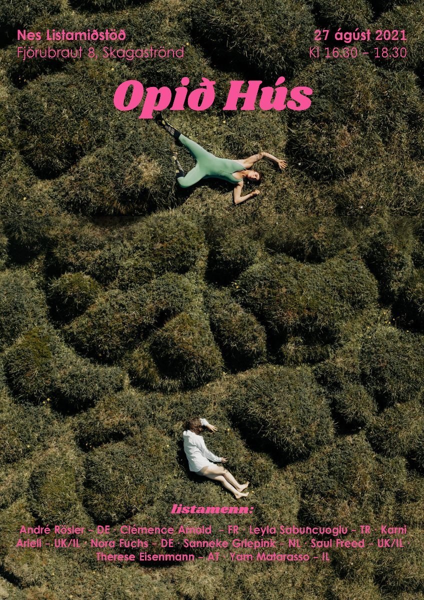 Opið hús í NES listamiðstöð föstudaginn 27. ágúst