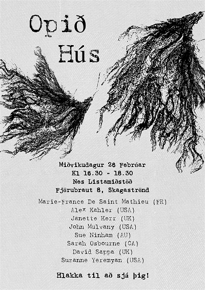 Opið hús - Nes listamiðstöð - 26. feb. 2020 16:30-18:30