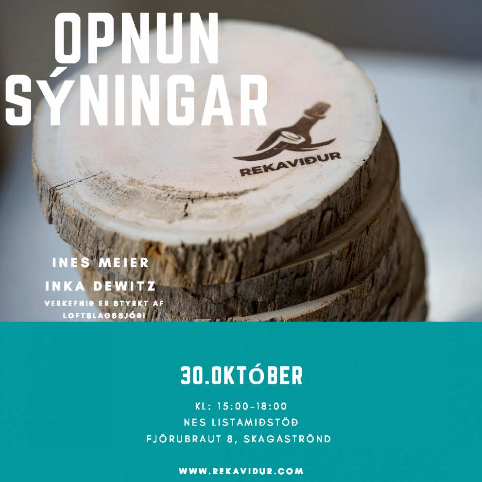 “Rekaviður – lifandi gagnabanki“ sýning í Nes listamiðstöð