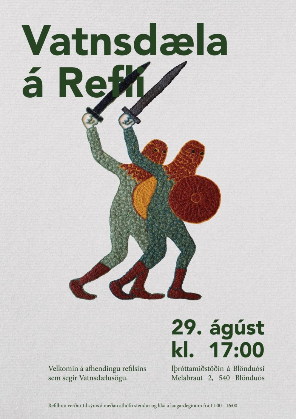 Vatnsdæla á refli frumsýning