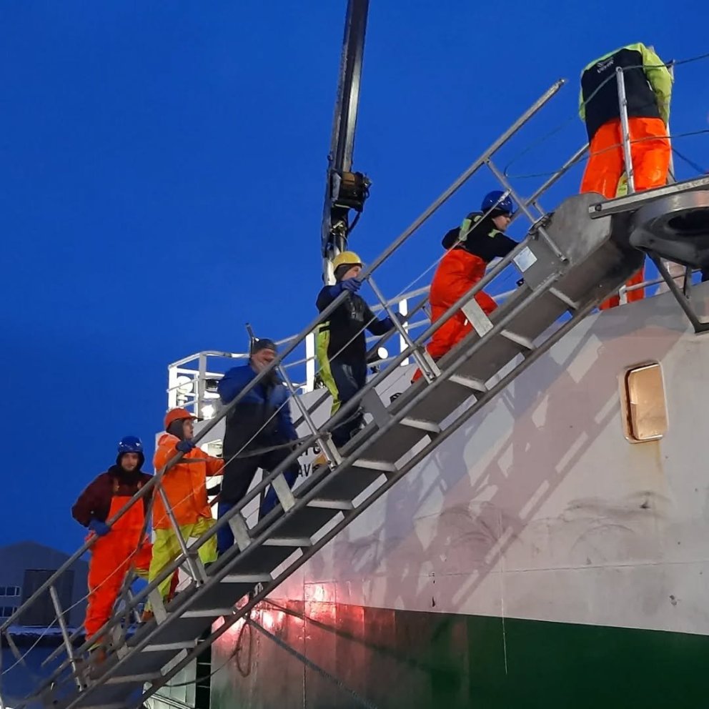 Mynd: Baldur Magnússon hafnarvörður