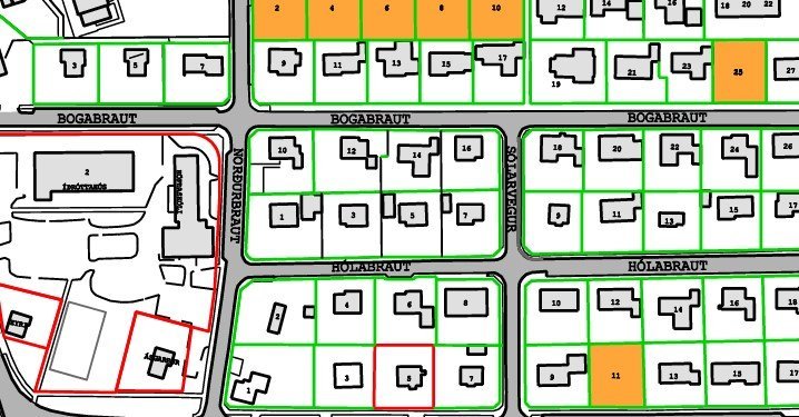 Lóðir lausar til úthlutunar - niðurfelling gatnagerðargjalda