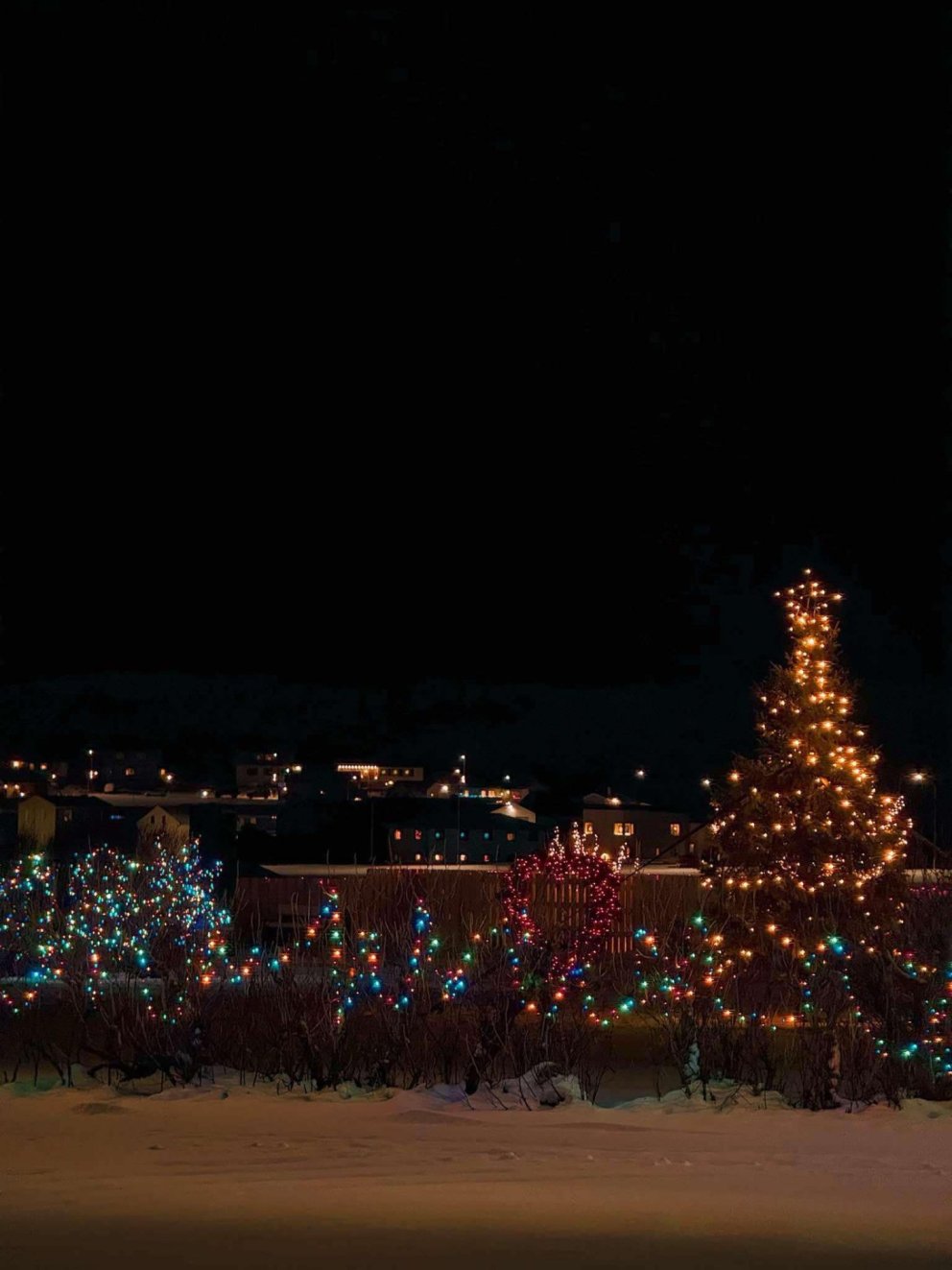 Gjöf til sveitarfélagsins - Jólaskreytingar