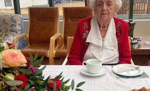 Afmælisbarnið Gýja Finnsdóttir