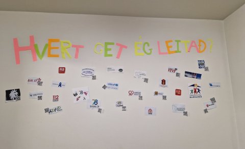 Forvarnaveggur hjá Félagsmiðstöðinni Undirheimum