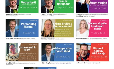 Farskólinn - fjögur námskeið á Skagaströnd