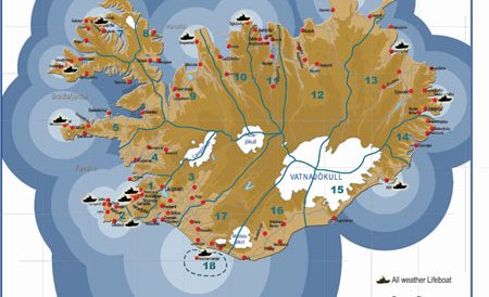 Björgunarskip Strandar