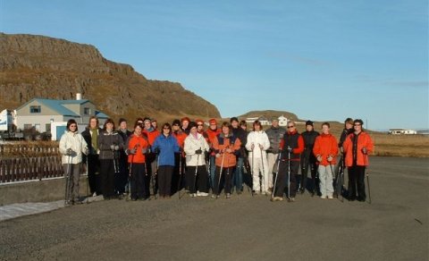 Líkami og sál í stafagöngu.