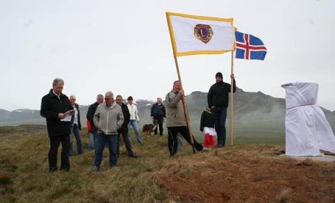 Vígsla hringsjár á Skagaströnd.