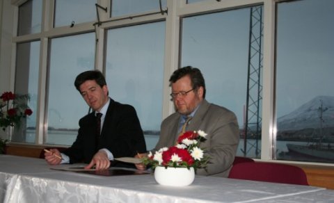 Skrifað undir vaxtasamning Norðurlands vestra á Sauðárkróki