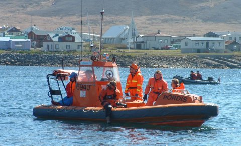 Undirbúningur sjómannadagshátíðarhalda