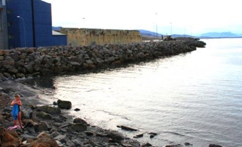 Sjósund á Skagaströnd