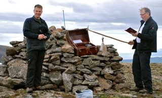 Kistill Þórdísar er kominn upp á Borgarhausinn