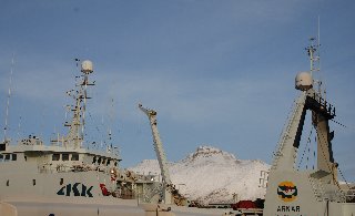 Arnar kom með minni afla en síðast