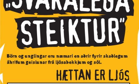 Varað við ljósabekkjanotkun fermingabarna